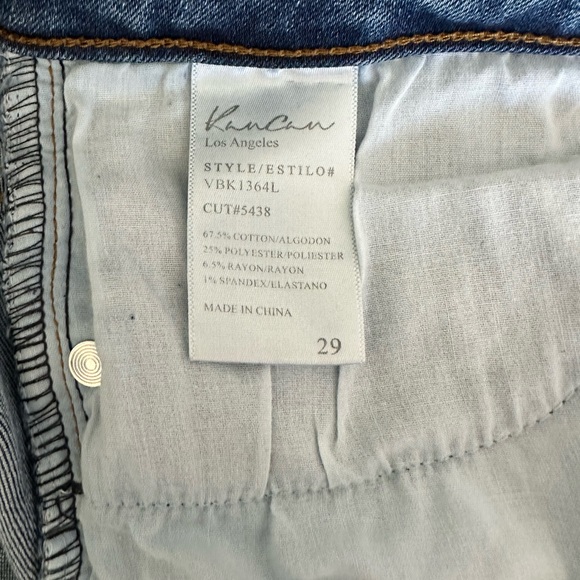 KanCan Estilo Skinny Jeans Light Wash Size 29 - Picture 7 of 7